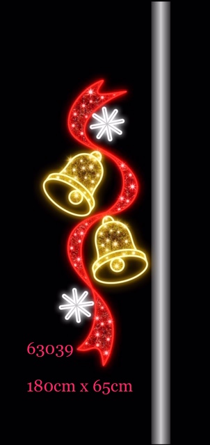 Double bell pole motif